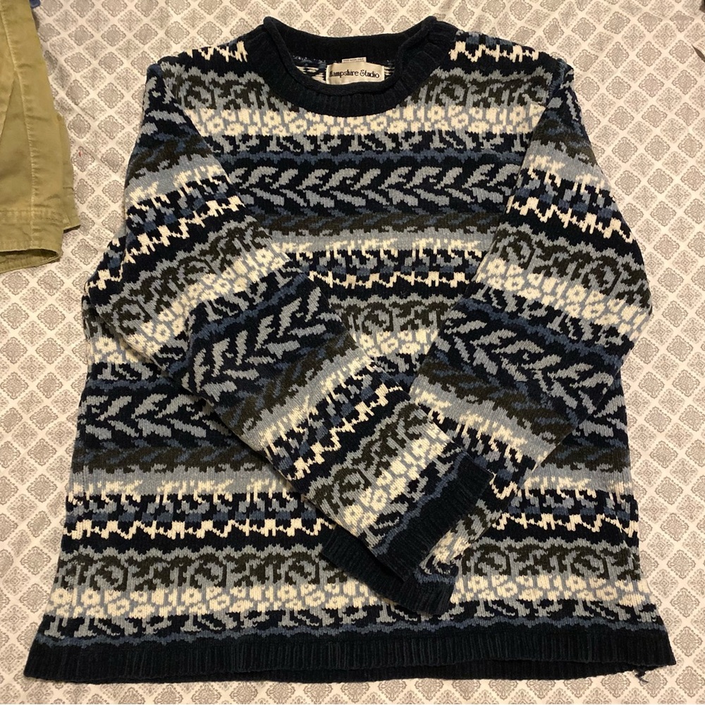 Hampshire Studios Vintage Sweater, Size XL